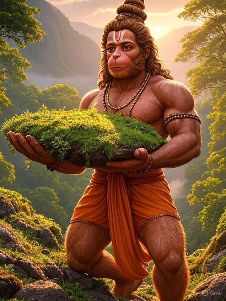 Bringing Sanjeevani Booti